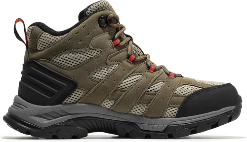 Miniatura 6 de NORTIV 8 Botas de senderismo impermeables para mujer, botas ligeras para senderismo al aire libre