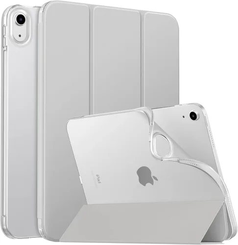 Miniatura 10 de MoKo Funda para iPad (A16) de 11ª generación 2025/10ª generación 2022, iPad de 11 pulgadas/10.9 pulgadas con cubierta trasera translúcida de TPU