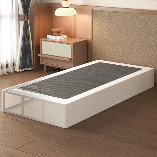 Miniatura 14 de Lutown-Teen Somier de 3 pulgadas de perfil bajo para cama Queen, somier metálico resistente para base de cama Queen con cubierta de tela, base de 3