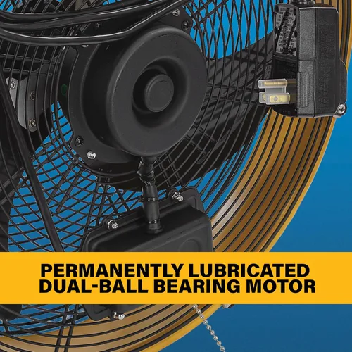 Miniatura 4 de CAT Ventiladores - Ventilador de cubierta de 18 pulgadas para interiores y exteriores, IPX4, resistente a la intemperie, de alta velocidad, 4,000