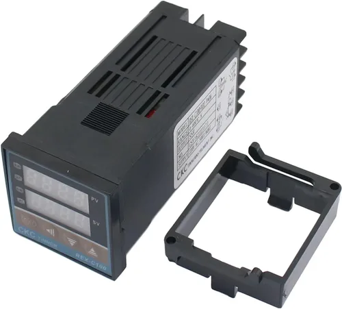 Miniatura 4 de 1 unidad REX-C100 controlador de temperatura digital de salida de relé de termostato + sensor de termopar tipo K 48 x 48