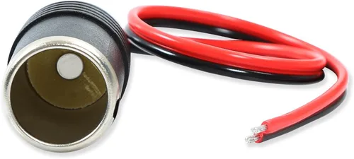 Miniatura 5 de ELECTOP Cargador de Coche para Encendedor de Cigarrillos, Conector Hembra, Cable de Adaptador
