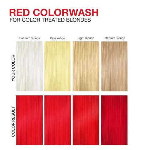 Miniatura 4 de Celeb Luxury Colorwash Color Depositing Shampoo - Color Refresher, Vegan Hair Dye, Bondfix Bond Rebuilder, Viral and Gem Lites Rojo