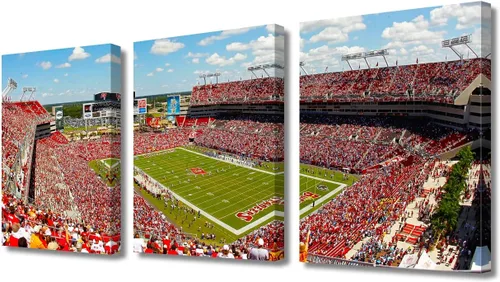 Miniatura 77 de Lienzo grande para pared, cuadro de fútbol americano Paul Brown, arte de pared para decoración de pared del hogar, pósteres de estadio deportivo