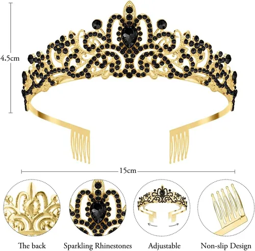 Miniatura 3 de Corona - Tiaras y Diadema de Cumpleaños para Mujer