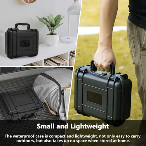 Miniatura 6 de Neo Case - Funda rígida portátil impermeable para DJI Drone Combo, control remoto RC-N3, baterías y accesorios