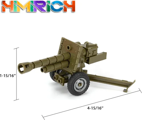 Miniatura 2 de Paquete de armas HIMIRICH, conjunto de bloques de construcción de juguetes militares, modelo para figuras de soldados, kit de equipo y accesorios