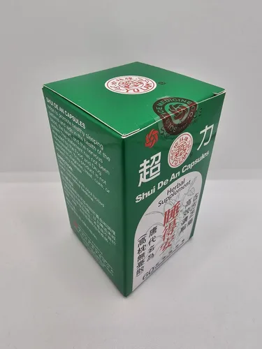 Miniatura 4 de Shui De an Cápsulas - Suplemento a base de hierbas 60 cápsulas