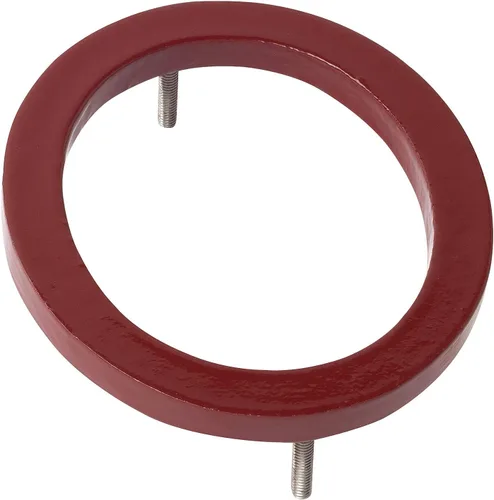 Miniatura 7 de Montague Metal Products MHN-06-F-BR1-2 Números flotantes modernos de aluminio cepillado sólido, 6 pulgadas, ladrillo rojo con recubrimiento en polvo