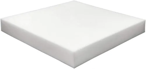 Foamma 1 paquete de espuma de tapicería de alta densidad de 2 x 16 x 16 pulgadas, cojín cuadrado de espuma para sillas de comedor, reemplazo de
