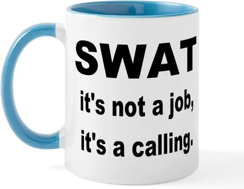 Miniatura 6 de CafePress SWAT - Taza de café de cerámica de 11 oz (11.0 fl oz)