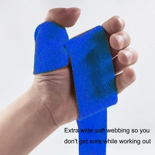 Miniatura 5 de Correa de carga de entrenamiento de lucha de brazo para pesas, ejercitador de muñeca y brazo, fortalecedor de fuerza muscular del antebrazo, Azul