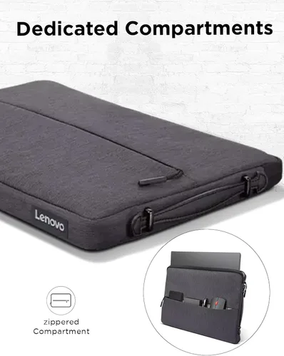 Miniatura 6 de Lenovo Urban - Funda para laptop de 15.6 pulgadas para laptop, portátil, tableta, compatible con MacBook Air/Pro, resistente al agua, color gris