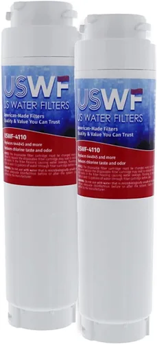Filtro de agua para refrigerador 9000 077104, 2 unidades | Reemplazo para Bosch 644845, REPLFLTR10, UltraClarity, 644845, 9000194412, 740570,