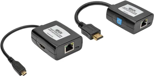 Miniatura 11 de Tripp Lite - Kit Extensor HDMI sobre Cat5/6 con Control Serial e IR, Transmisor y Receptor de video y audio, 4K x 2K, 1080p @ 24/30 Hz, con un rango