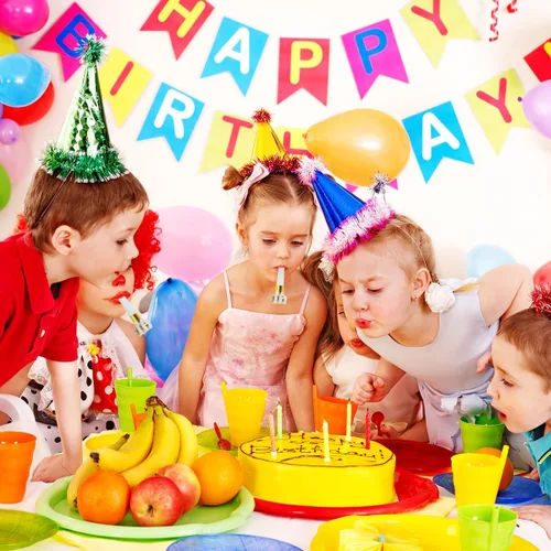 Miniatura 2 de Toyvian 30 piezas de sopladores musicales con purpurina para fiestas, para cumpleaños, chillones de cumpleaños, para niños, cumpleaños, vacaciones
