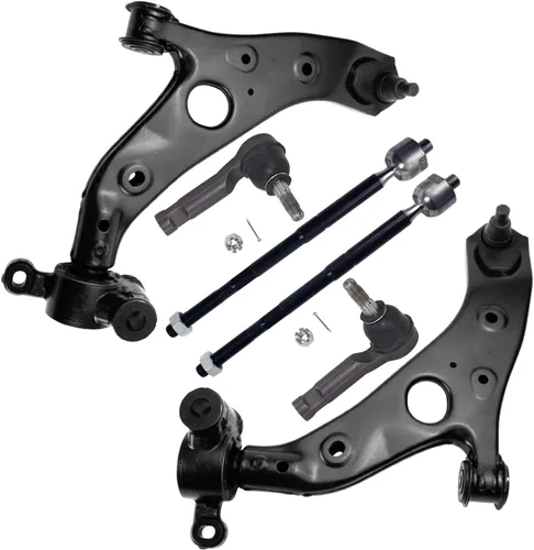 Miniatura 325 de Detroit Axle - Kit de extremo delantero para Chrysler 300 Dodge Charge Challenger 2011-2023, 2 brazos de control inferiores traseros 2 rótulas