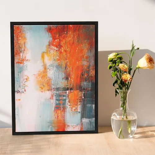 Miniatura 8 de FOLKOR Floating Frame for 8x10 Inch Canvas Painting with 0.6-0.8" Deep, 2 Pack Canvas Floater Frame Living Room Decor, Wall Art frame for Prints Oil