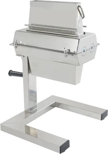 Miniatura 6 de Hakka - Ablandador de carne comercial, máquina ablandadora manual de carne, acero inoxidable, 7 pulgadas de ancho, 37 cuchillas, herramienta