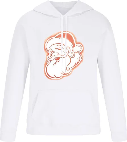 Miniatura 3 de Vifucz Sudaderas informales con estampado navideño para hombre, sudadera con capucha de otoño, invierno, manga larga con bolsillo