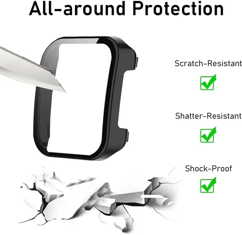 Miniatura 6 de Funda compatible con Amazfit Bip 5, Lamshaw Hard PC Case con protector de pantalla compatible con Amazfit Bip 5 Smart Watch