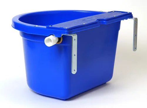 Miniatura 2 de Little Giant® DuraMate - Bebedero automático controlado por flotador para ganado, resistente y duradero, fabricado en Estados Unidos, 4 galones Azul