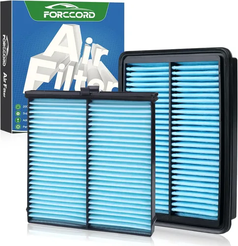 Miniatura 39 de Kit de filtro de aire de motor y de cabina Forccord Compatible con Honda Civic 1.5L 2016 2017 2018 2019 2020 2021 Filtro de cabina de carbón