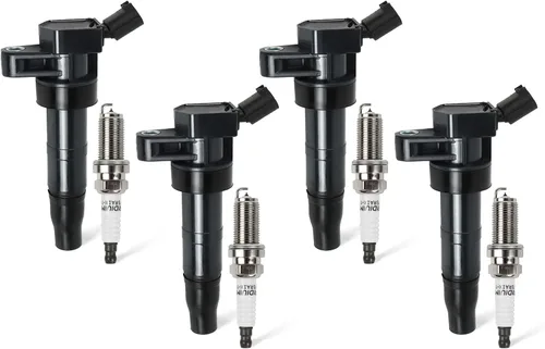 Miniatura 18 de Paquete de 8 bobinas de encendido UF535 de 8 piezas y bujías de iridio compatibles con Mercedes-Benz CLS550 E550 S550 GL450 SL550 ML550 S450 CL550