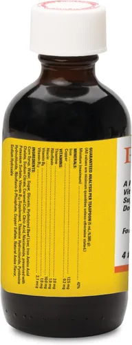 Miniatura 2 de Suplemento líquido de vitaminas y minerales para perros y gatos, sabor a hígado de res, 4 onzas