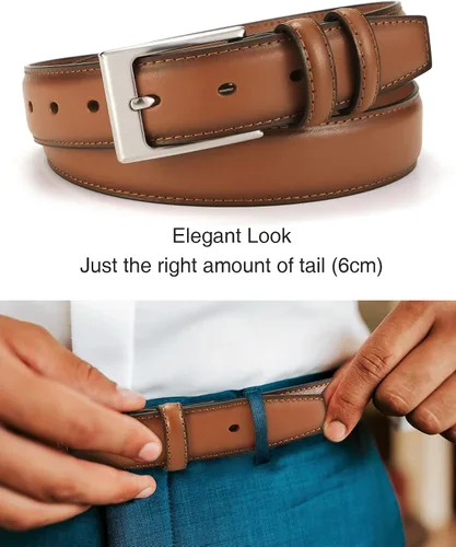 Miniatura 5 de CHAOREN Mens Belts Leather 1 18" for Gift Men - Perfect Companion to Mens Dress Shoes