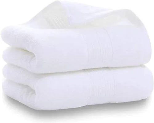 Miniatura 10 de PUPOPIK Paquete de 2 toallas de mano para baño, toallas de mano 100% algodón (14 x 30 pulgadas), altamente absorbentes y de secado rápido, toalla
