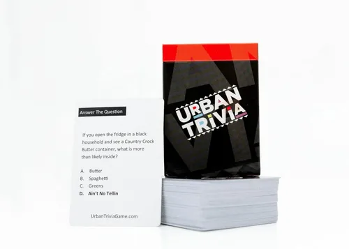 Miniatura 5 de Urban Trivia Game - ¡Juego de cartas para la cultura! TV, películas, música, deportes y experiencias de la comunidad afroamericana. Ideal