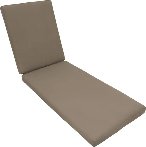 Miniatura 14 de Eddie Bauer Home - Cojín para tumbona para exteriores, borde de cuchillo, 23 pulgadas de ancho x 75 pulgadas de largo x 2.5 pulgadas de alto, lona