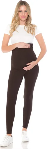 Miniatura 5 de Leggings Depot - Leggings de maternidad para mujer, sobre el vientre, mallas de yoga casuales para embarazo