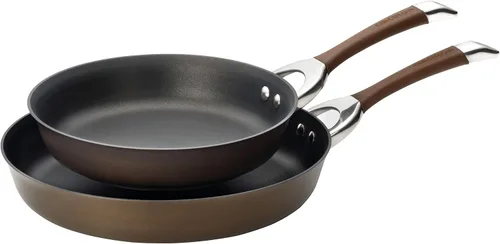 Miniatura 21 de Circulon Symmetry Sartén Wok/Salteado Antiadherente de Anodizado Duro con Mango Auxiliar - 14 Pulgadas, Negro