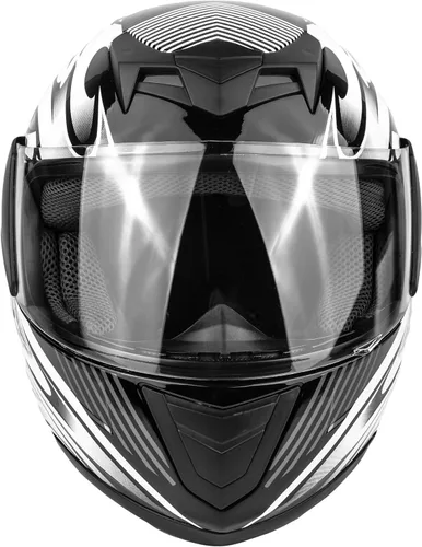 Miniatura 4 de Typhoon Youth Casco de motocicleta de cara completa para niños