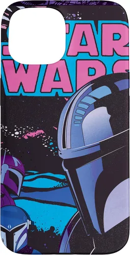 Miniatura 6 de Carcasa de cómic retro para iPhone 16 Star Wars The Mandalorian Bounty Hunters