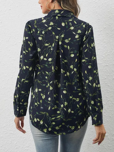 Miniatura 2 de Camisas de manga larga con botones para mujer, básicas, clásicas, suaves, con cuello a la moda, elegantes y casuales