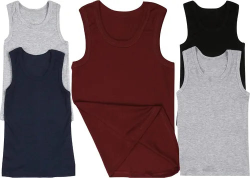 Miniatura 3 de ToBeInStyle - Paquete de 4 camisetas sin mangas para niño