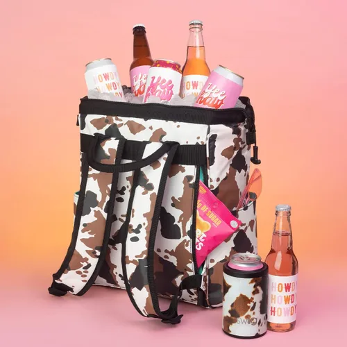 Miniatura 7 de Mochila enfriadora Swig Life Packi, enfriador aislado, bolsa de playa impermeable, 24 latas, enfriadores aislados livianos Nube Nueve
