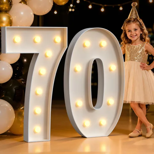 Miniatura 31 de Mixifox Letras de marquesina de 3 pies en Y, letras grandes iluminadas de 3 pies de alto con luces, letra grande para boda, compromiso, graduación
