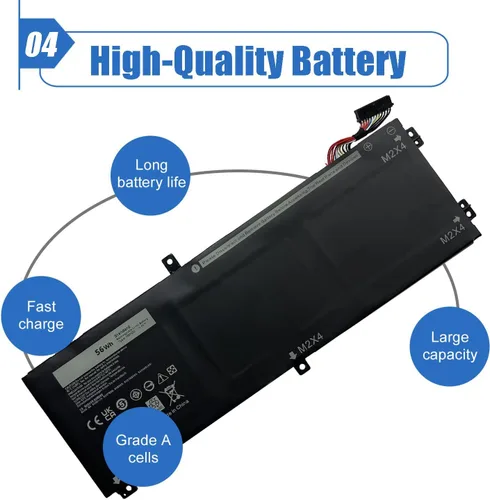 Miniatura 5 de Batería para laptop H5H20 RRCGW de repuesto para Dell Precision 5510 5520 M5520 5530 5540 XPS 15 9550 9560 9570 9590 Inspiron 7590 7591 Series