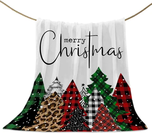 Miniatura 18 de Mantas de Tiro de Muñeco de Nieve de Navidad, Manta de Vellón Suave de Vacaciones de Invierno Decorativa para Hogar Sofá Sillón Silla Sala de Estar