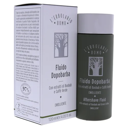 Miniatura 3 de L'Erbolario Baobab y líquido para después del afeitado de café verde, para reducir instantáneamente cualquier enrojecimiento causado por