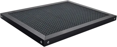 TEN-HIGH Mesa de trabajo de nido de abeja de aluminio, para máquina grabadora láser de CO2, cortador de máquina de grabado CNC, 15.748 x 35.039 in
