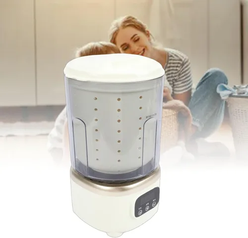 Miniatura 4 de Fockety Lavadora de ropa interior, 2L USB recargable portátil, mini lavadora automática de lavandería, pequeña lavadora para estar solo, dormitorio