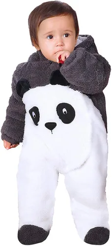Miniatura 2 de Gaorui Traje de bebé recién nacido abrigo con capucha ropa de invierno body de dibujos animados