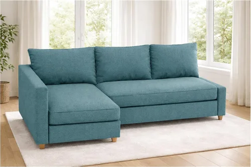 Miniatura 13 de Friheten - Funda de repuesto de poliéster de larga duración, compatible con sofá cama Friheten de IKEA o funda seccional de esquina. Solo funda