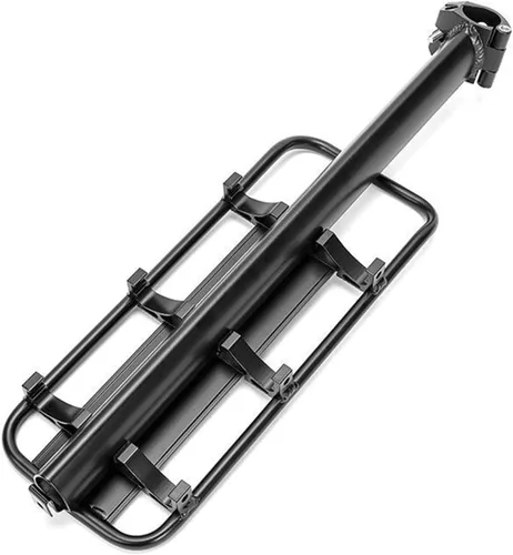 Miniatura 8 de Aleación de aluminio Bicicletas de montaña Asiento trasero Portaequipajes Rack Ciclismo Bicicletas Cargo Rack Bastidores de asiento trasero
