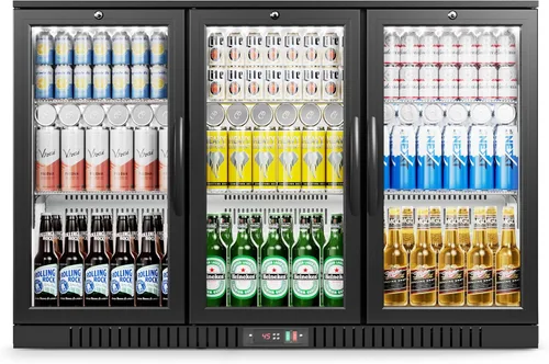 Miniatura 13 de EUHOMY Refrigeradores comerciales de 6 pies cúbicos con puerta de vidrio templado doble, refrigerador de bebidas con cerradura y estantes
